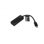 Переходник USB Type С - DisplayPort HP N9K78AA черный