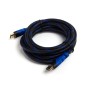 Кабель HDMI - HDMI SVC HR0300BL-B 3 м черный/синий
