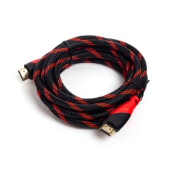 Кабель HDMI - HDMI SVC HR0300RD-B 3 м черный/красный