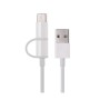 Кабель USB 2.0 Type-A - USB Type-C + micro USB Xiaomi SJV4082TY 1 м белый
