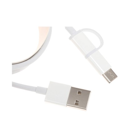 Кабель USB Type-C + micro USB - USB 2.0 Type-A Xiaomi SJX01ZM 0.3 м белый