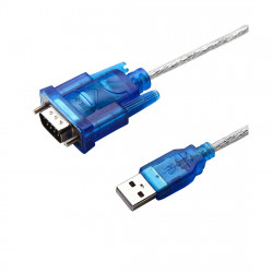 Кабель COM(RS232) 9F - USB 2.0 Type-A iPower iPUSB-TO-RS232 1.5 м синий