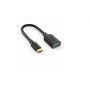 Кабель USB 3.1 Gen 1 Type-C - USB 3.0 Type-A UGREEN US154 (30701) 0.15 м черный