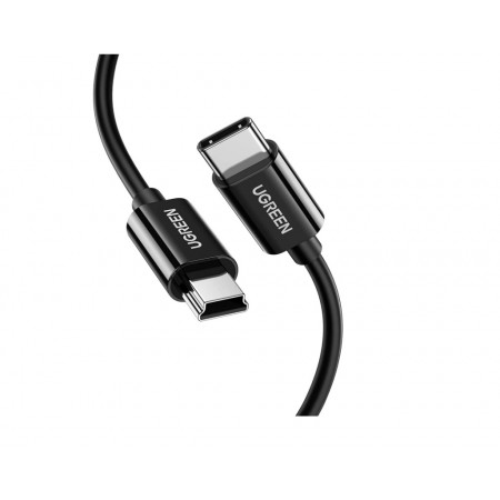 Кабель USB 2.0 Type-C - mini USB-B UGREEN US242 (70873) 2 м черный