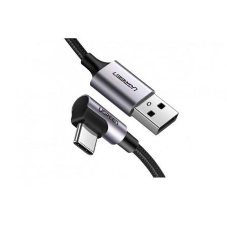 Кабель USB Type-C - USB 2.0 Type-A UGREEN US284 (50940) 0.5 м черный