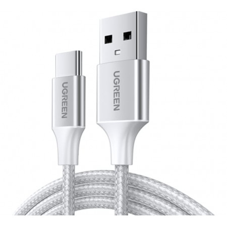 Кабель USB Type-C - USB 2.0 Type-A UGREEN US288 (60129) 0.25 м белый