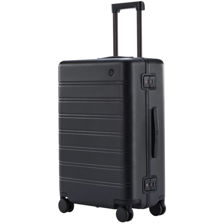 Чемодан NINETYGO Manhattan frame luggage 24" (6972125145468) чёрный