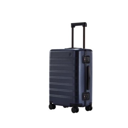 Чемодан NINETYGO Manhattan frame luggage 24" (6972125145475) тёмно-синий