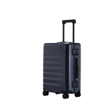 Чемодан NINETYGO Manhattan frame luggage 24" (6972125145475) тёмно-синий