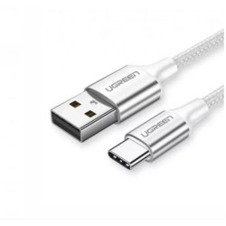 Кабель USB Type-C - USB 2.0 Type-A Ugreen US288 (60131) 1 м белый