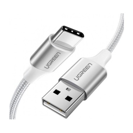 Кабель USB Type-C - USB 2.0 Type-A Ugreen US288 (60131) 1 м белый
