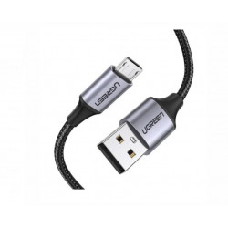 Кабель micro USB - USB 2.0 Type-A UGREEN US290 (60146) 1 м черный