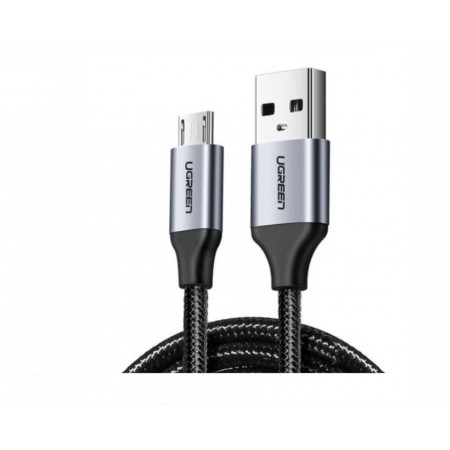 Кабель micro USB - USB 2.0 Type-A UGREEN US290 (60146) 1 м черный