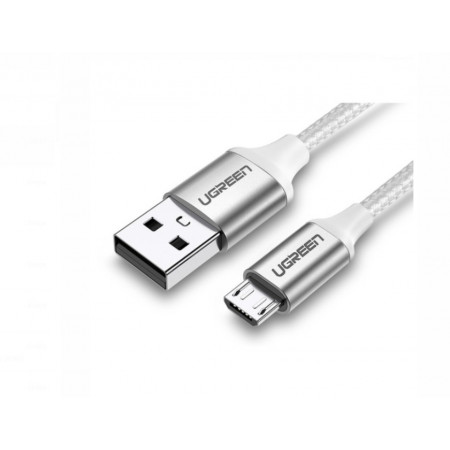 Кабель micro USB - USB 2.0 Type-A UGREEN US290 (60152) 1.5м белый