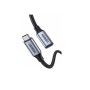 Кабель USB 3.1 Gen 2 Type-C - USB 3.1 Gen 2 Type С Ugreen US372 (30205) 1 м черный
