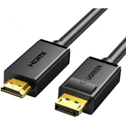 Кабель DisplayPort - HDMI Ugreen DP101 (10239) 1.5 м черный