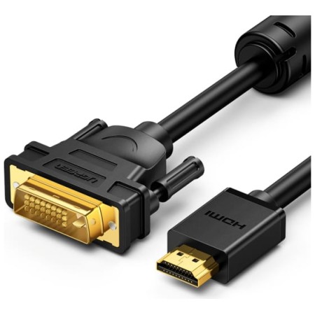 Кабель HDMI - DVI Ugreen HD106 (10137) 5 м черный
