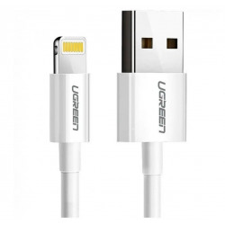 Кабель Lightning 8-pin - USB 2.0 Type-A Ugreen US155 (80315) 1.5 м белый