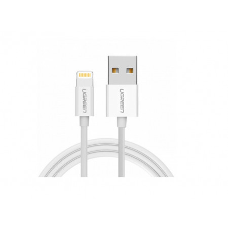 Кабель Lightning 8-pin - USB 2.0 Type-A Ugreen US155 (80315) 1.5 м белый