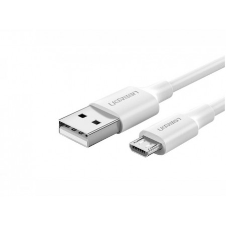 Кабель micro USB - USB 2.0 Type-A Ugreen US289 (60141) 1 м белый