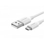 Кабель micro USB - USB 2.0 Type-A Ugreen US289 (60141) 1 м белый