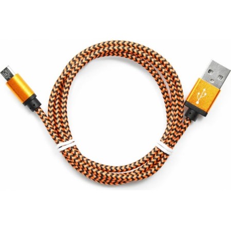 Кабель micro USB - USB 2.0 Type-A Cablexpert CC-mUSB2oe1m 1 м оранжевый
