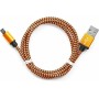 Кабель micro USB - USB 2.0 Type-A Cablexpert CC-mUSB2oe1m 1 м оранжевый
