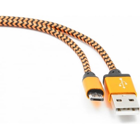 Кабель micro USB - USB 2.0 Type-A Cablexpert CC-mUSB2oe1m 1 м оранжевый