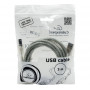 Кабель USB 2.0 Type-A - USB 2.0 Type-B Cablexpert CCF-USB2-AMBM-TR-10 3 м белый