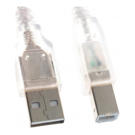 Кабель USB 2.0 Type-A - USB 2.0 Type-B Cablexpert CCF-USB2-AMBM-TR-15 4.5 м белый