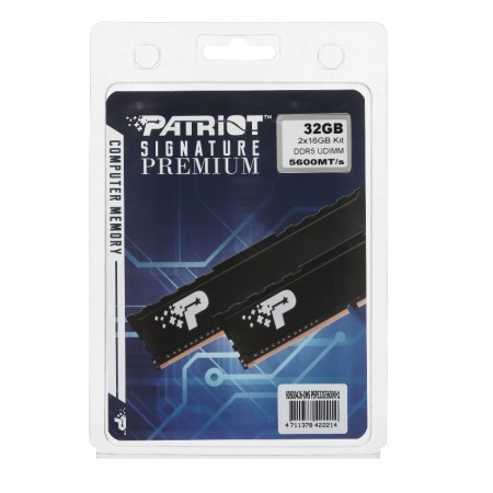Оперативная память Patriot Signature Premium (PSP532G5600KH1) 32 ГБ черный