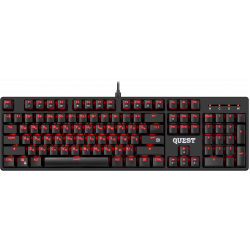 Клавиатура проводная Defender Quest GK-596 (45596) чёрный