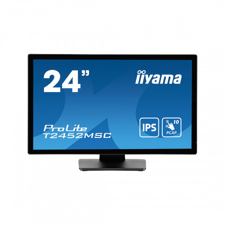 23.8" Монитор Iiyama ProLite PL2452M (T2452MSC-B1) чёрный