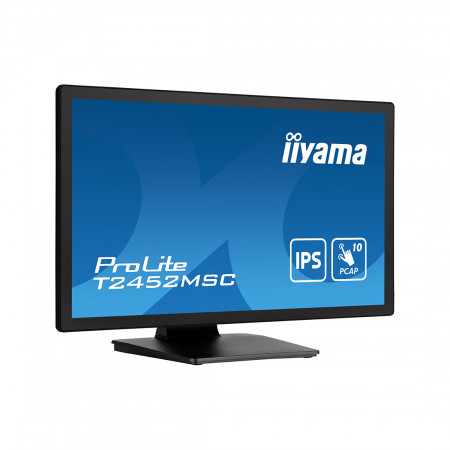 23.8" Монитор Iiyama ProLite PL2452M (T2452MSC-B1) чёрный