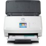 Сканер HP ScanJet Pro N4000 snw1 (6FW08A) белый