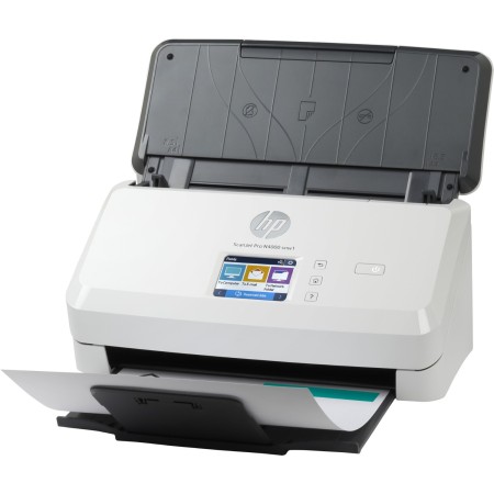 Сканер HP ScanJet Pro N4000 snw1 (6FW08A) белый