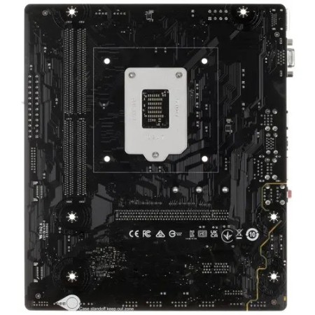 Материнская плата MSI PRO H510M-B черный