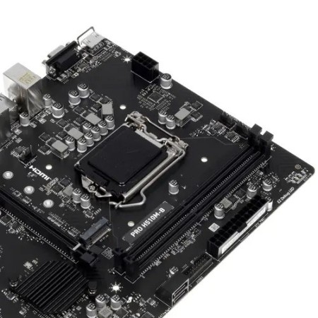 Материнская плата MSI PRO H510M-B черный