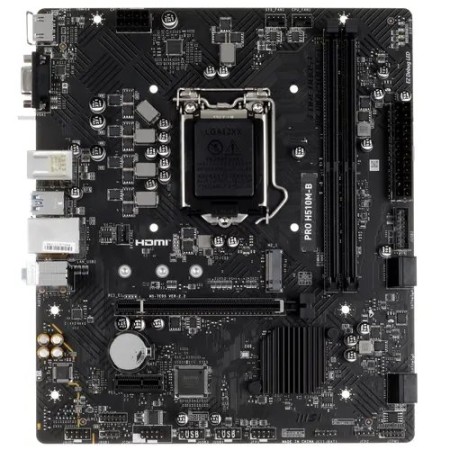 Материнская плата MSI PRO H510M-B черный