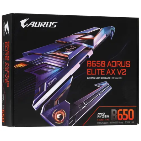 Материнская плата GIGABYTE B650 AORUS ELITE AX V2 черный