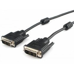 Кабель DVI-D - DVI-D Cablexpert CC-DVIL-BK-6 1.8 м черный