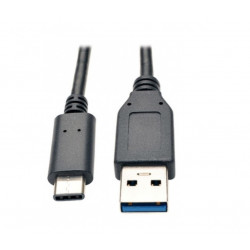 Кабель USB 3.1 Type-C - USB 3.0 Type-A TrippLite U428-003 0.91 черный