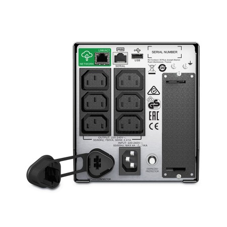 ИБП APC Smart-UPS (SMT750IC) черный (С АККУМУЛЯТОРОМ)