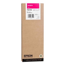 Картридж струйный Epson T6143 (C13T614300) пурпурный (повышенная емкость) (с чипом)