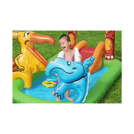 Бассейн надувной детский Bestway 53160 (241х190 см) многоцветный