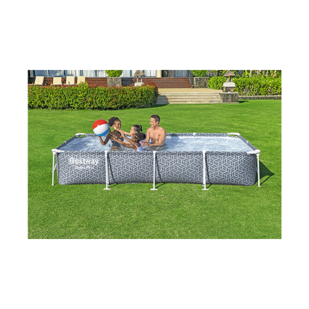 Бассейн каркасный Bestway Steel Pro 561FV (366х201х66 см) серый