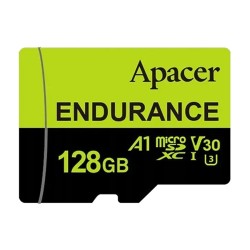 128 ГБ Карта памяти Apacer Endurance microSDXC (AP128GEDM1D05-R) черный + адаптер