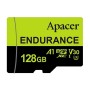 128 ГБ Карта памяти Apacer microSDXC (AP128GEDM1D05-R) чёрный + адаптер