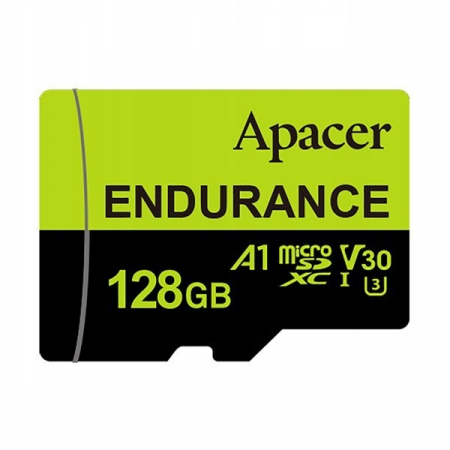 128 ГБ Карта памяти Apacer AP128GEDM1D05-R microSDXC чёрный + адаптер