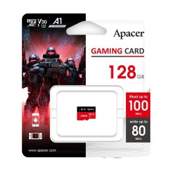 128 ГБ Карта памяти Apacer Gaming Card microSDXC (AP128GMCSX10U7-RAGC) черный